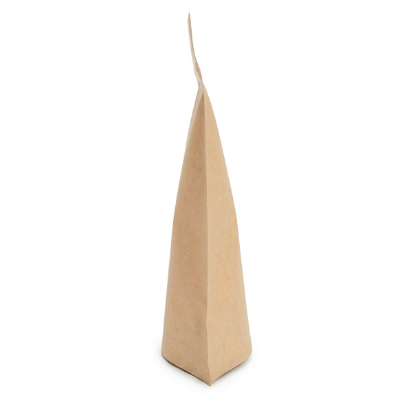 Doypack Kraft Compostable à Domicile 13x8x20,5cm - 100 pcs