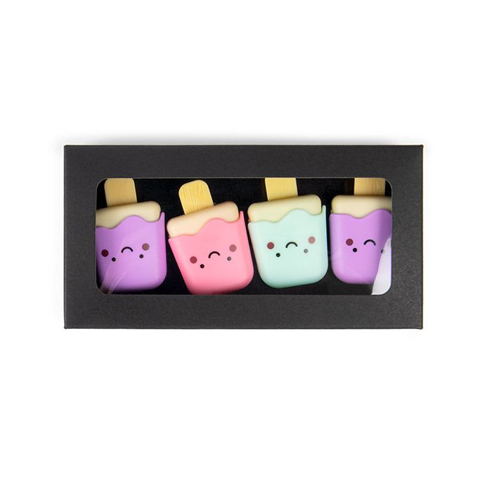 boîte noire kraft à fenêtre 7x2.1x13.8 cm - 25 pièces