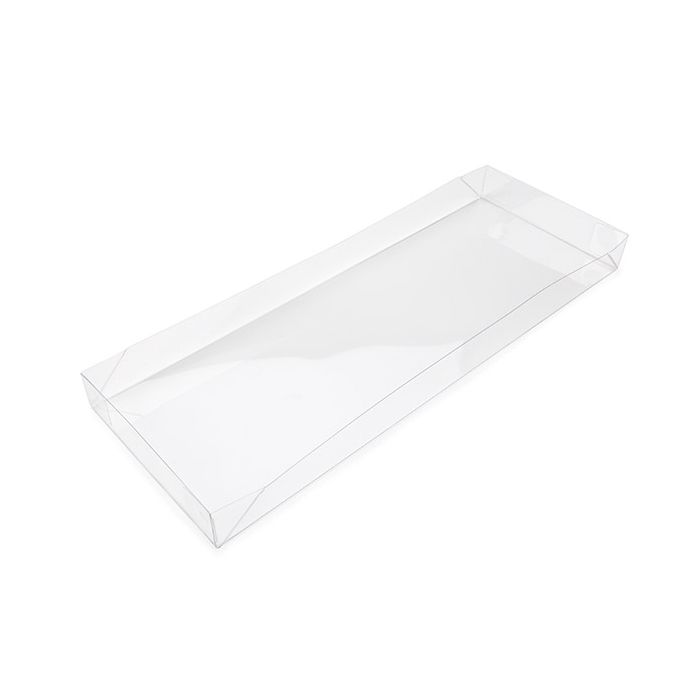 Couvercle Pliant et Transparence Cristalline 11x2,5x30,9 cm Transparent - 100 pièces