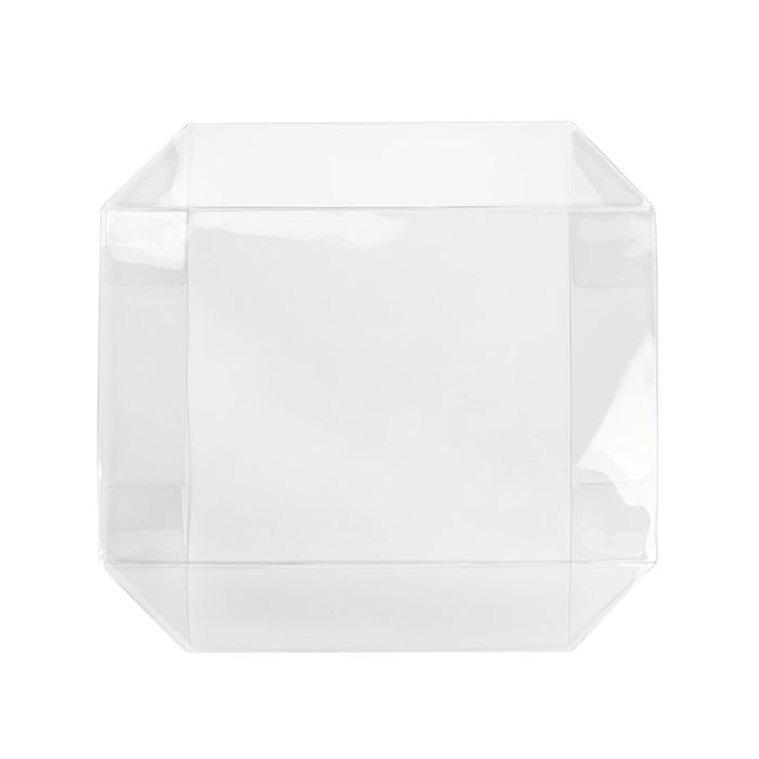 Couvercle Pliant et Transparence Cristalline 15,4x3,8x24,3 cm Transparent - 100 pièces