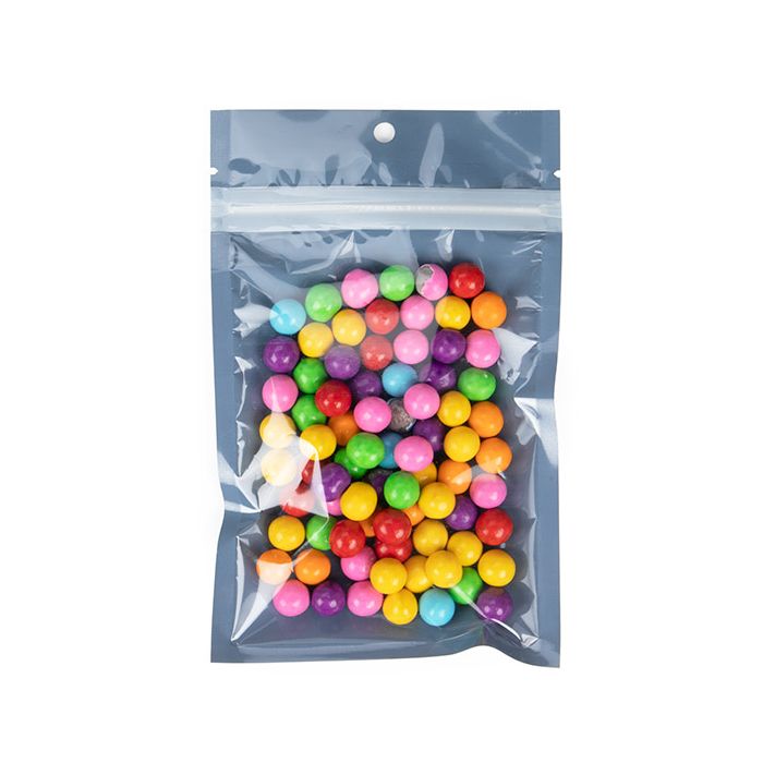 Eco-Friendly Grip Seal Bags Black 9.2x12.7 cm - 100 pieces