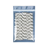 Eco-Friendly Grip Seal Bags Black 15.2x23.5 cm - 100 pieces