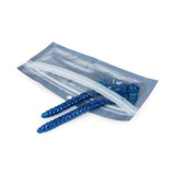 Sachet ZIP eco-friendly kraft/PLA noir 14x4.4 cm - 100 pieces