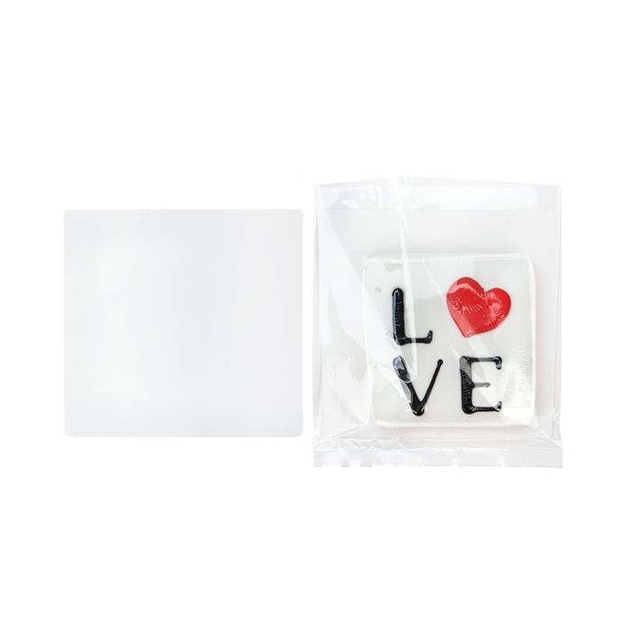 Planches à biscuits ingr aissable, 13,3x14cm - 100 Pieces