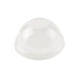 Dome lid PLA Ø 96 mm Straw hole (1000 pieces) [GB
