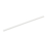 Pailles jumbo en papier 23 cm, Ø 0,8 cm Blanc - 3450 pièces