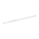 Drinking straws Paper 20 cm, Ø 0.5 cm White Individually wrapped - 6250 pieces