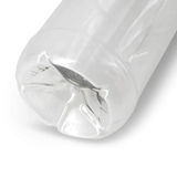 Bouteille PET recyclé 500 ml Couvercle Transparent/Blanc - 198 pièces