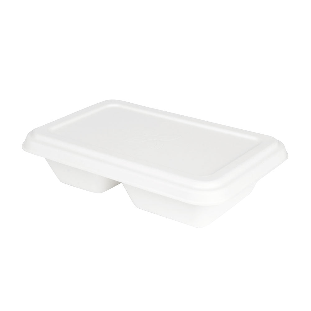 Couvercle en canne à sucre 23 x 14.5 cm - 500 pièces