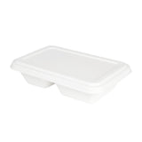 Couvercle en canne à sucre 23 x 14.5 cm - 500 pièces