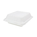 Contenant avec couvercle Canne à sucre 22x18,5x7 cm - 200 pièces