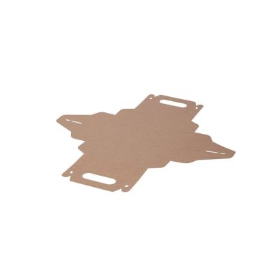 Boîte à pâtisseries 11x9x18 cm - marron - 150 pièces