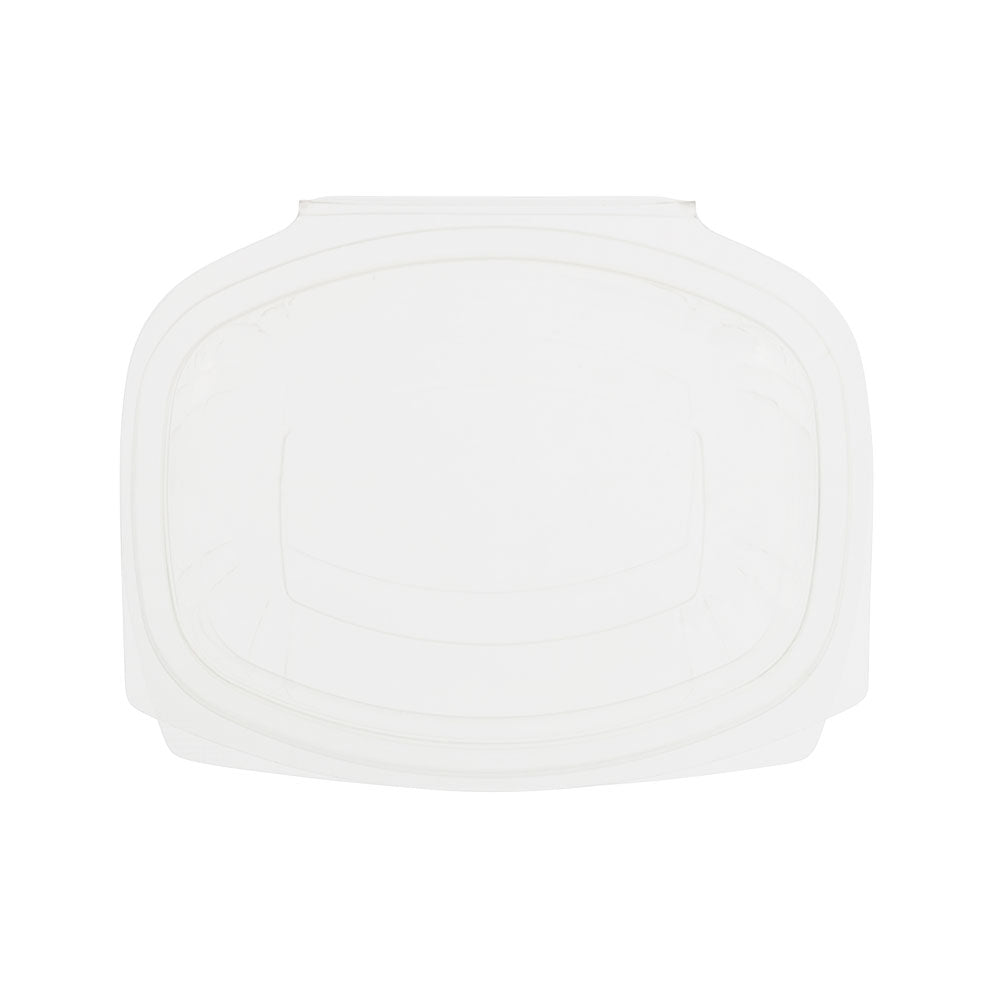 Barquette rectangulaire en PLA PLA 250 ml avec couvercle - 300 pièces