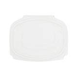 Barquette rectangulaire en PLA PLA 250 ml avec couvercle - 300 pièces
