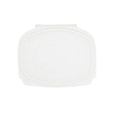 Barquette rectangulaire en PLA PLA 500 ml avec couvercle - 300 pièces