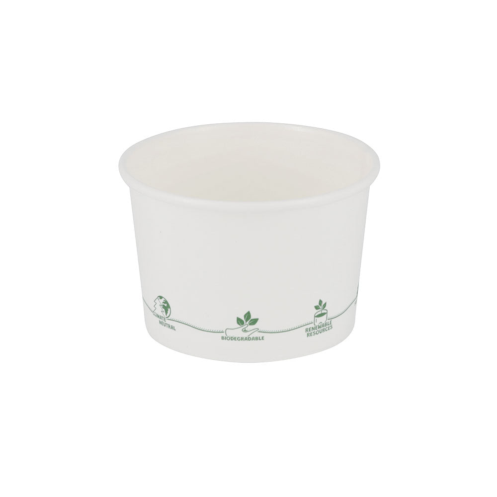 Bol en carton 200 ml, Ø 90 mm, "EcoUp ©" - 1000 pièces
