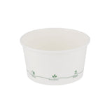 Barquette en carton 300 ml, Ø 115 mm, "EcoUp ©" - 500 pièces
