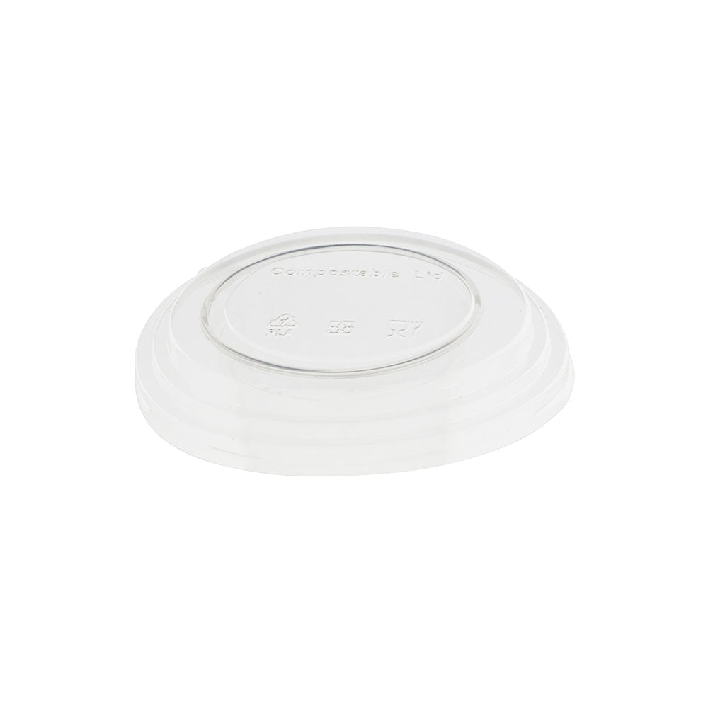 Couvercle transparent en PLA Ø 150 mm - 300 pièces