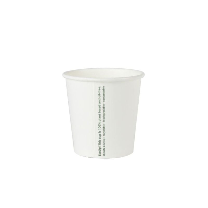Tasse en carton 100 ml Ø 62 mm Blanc - 1000 pièces