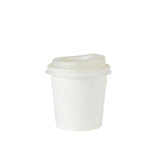 Tasse en carton 100 ml Ø 62 mm Blanc - 1000 pièces