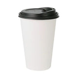 Tasse en carton 400 ml Ø 90 mm Blanc - 1000 pièces