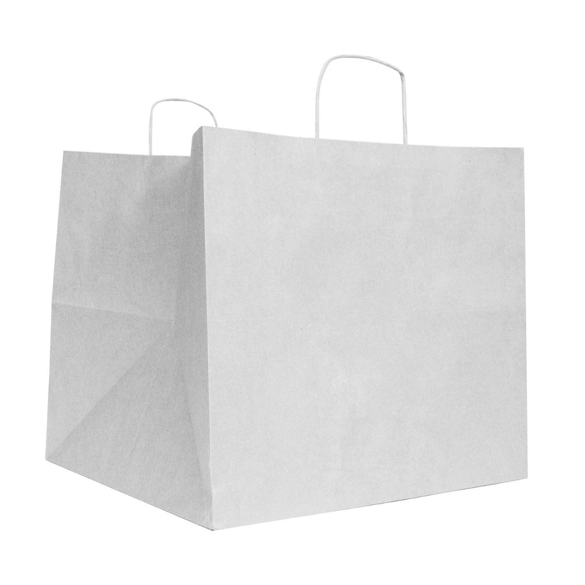 Pizza carrier bags 33+33x33cm White 