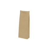 Kraft bags Brown 9x4.5x23.5 mm reclosable 