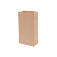 Block bottom bags Kraft 100grs 130x80x185 mm 