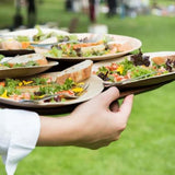 Assiette Palmware® Ø 25 cm, ronde - 200 pièces