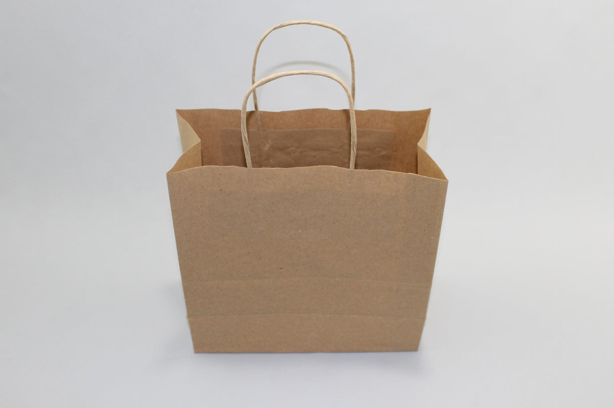 Sacs en papier Marron 320+120x410mm - 50 pcs