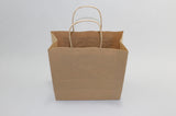 Sacs en papier Marron 320+120x410mm - 50 pcs