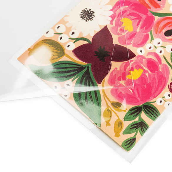 Sacs éco-responsable en bioplastique, 115x150mm - 100 pcs