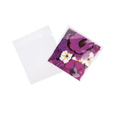 Sachet écologique 15.9x15.9 cm à rabat sécurisé - 100 pièces