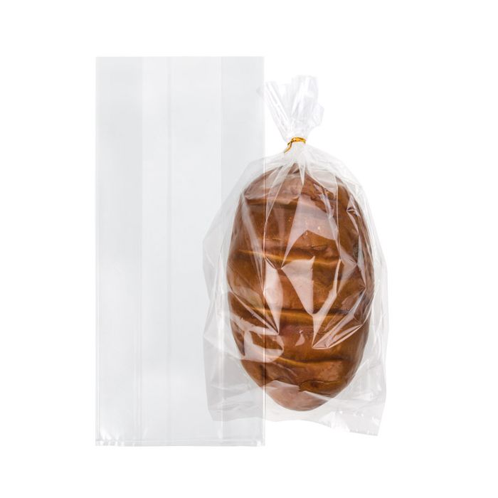 Sacs compostables à soufflets latéraux , 152x83x343mm - 100 pcs