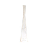 Sachet à soufflet à fond plat compostable à domicile 70x51x254 mm avec insert en papier - 100 pièces