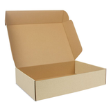 Boîtes d'expédition en carton d'herbe 22,5x15,9cm | 50 pcs
