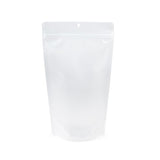 Doypack effet givré avec haute barrière protectrice 17.1x8.9x28.6 cm - 100 pièces