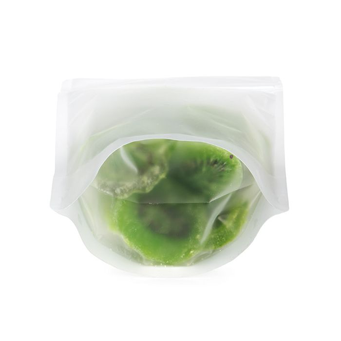 Doypack effet givré avec haute barrière protectrice 14.9x8.9x23.2 cm - 100 pièces