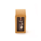 Boite pâtissière kraft avec fenêtre 8,9 x 8,9 x 21,6cm (25 Pièces) [FS321]