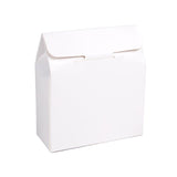 Boite Kraft Blanc Avec fenêtre en forme de cœur 89x38x102 mm - 25 pièces
