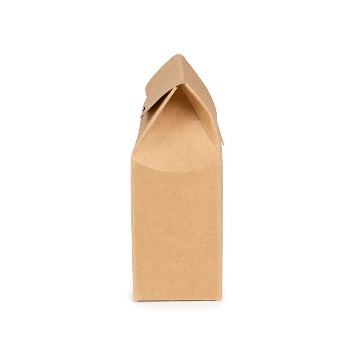 Boite Kraft Avec fenêtre en forme de cœur 89x38x102 mm - 25 pièces