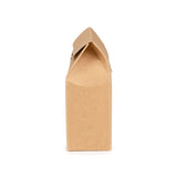 Boite Kraft Avec fenêtre en forme de cœur 89x38x102 mm - 25 pièces