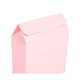 Boite Kraft Rose Avec fenêtre ronde 105x44x133 mm - 25 pièces