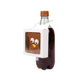 Boite Kraft Blanc avec Fenêtre 9,2x2,9x9,2 cm - 100 pièces