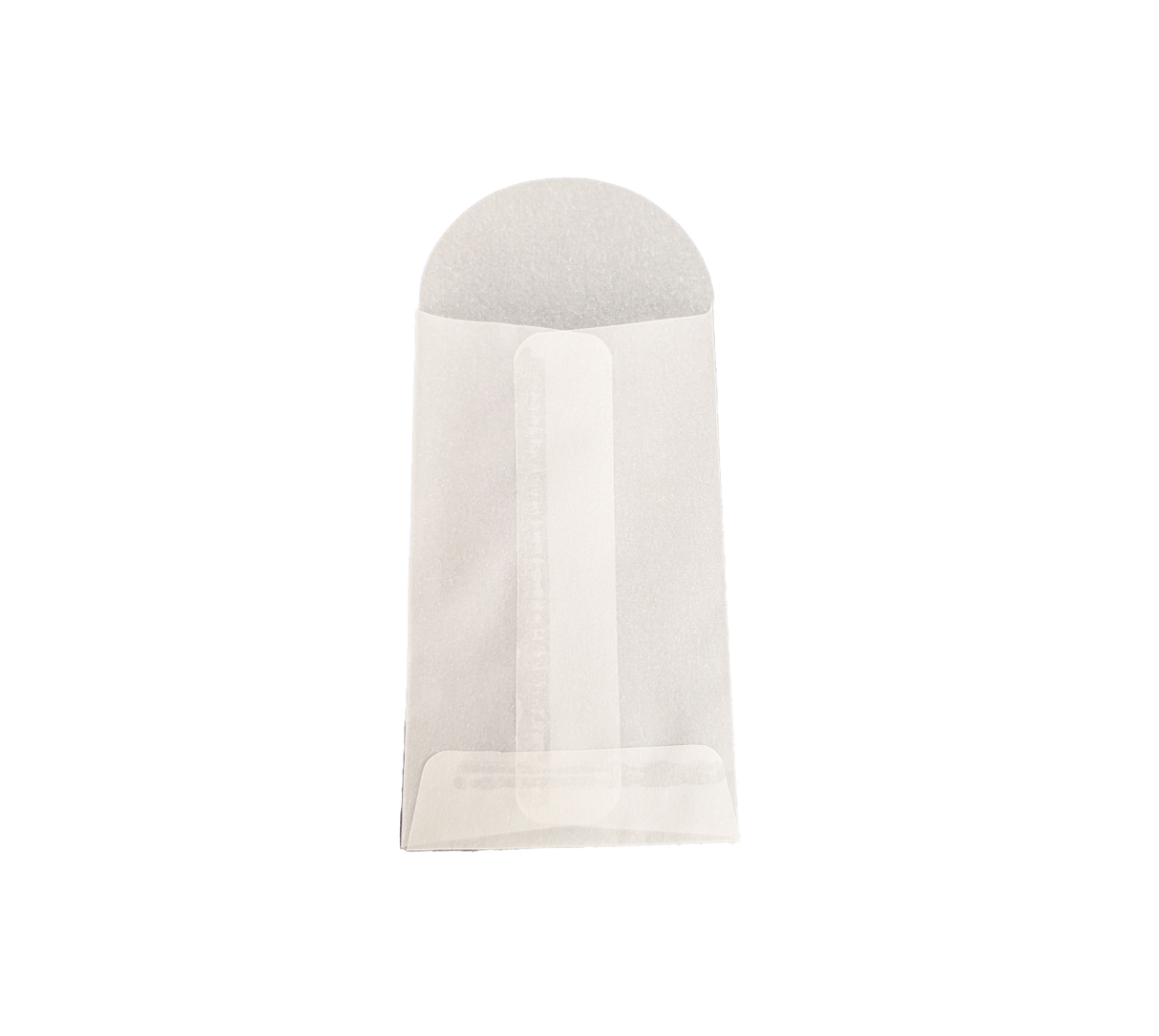 Enveloppes semi-transparentes 50x85 mm - 100 pièces