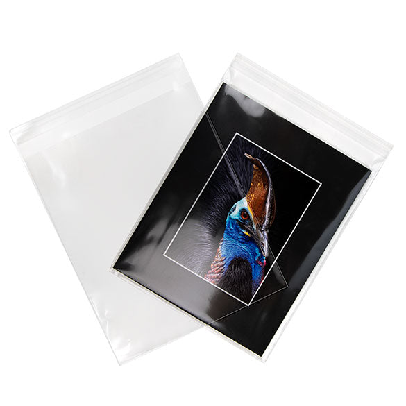 Sacs éco-responsable en bioplastique, 214x260mm - 100 pcs