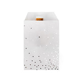 Paper Bags White with Silver Dots 7,6x12,7 cm - 100 pieces