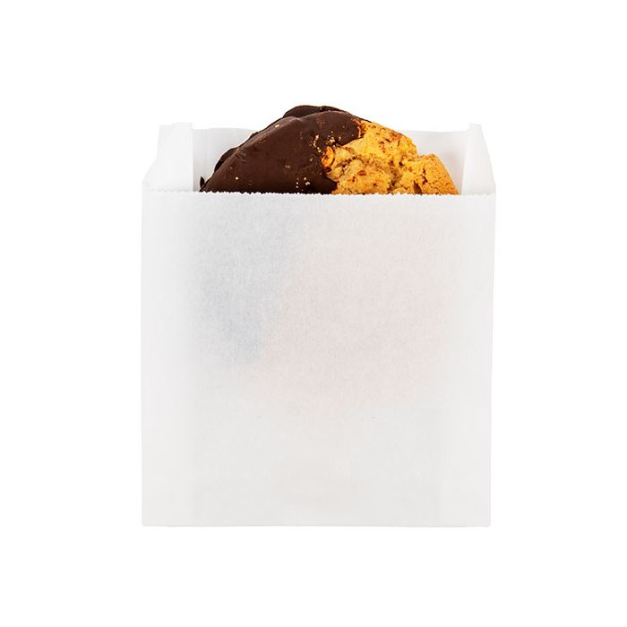 Greaseproof Bags White 102x29x114mm 