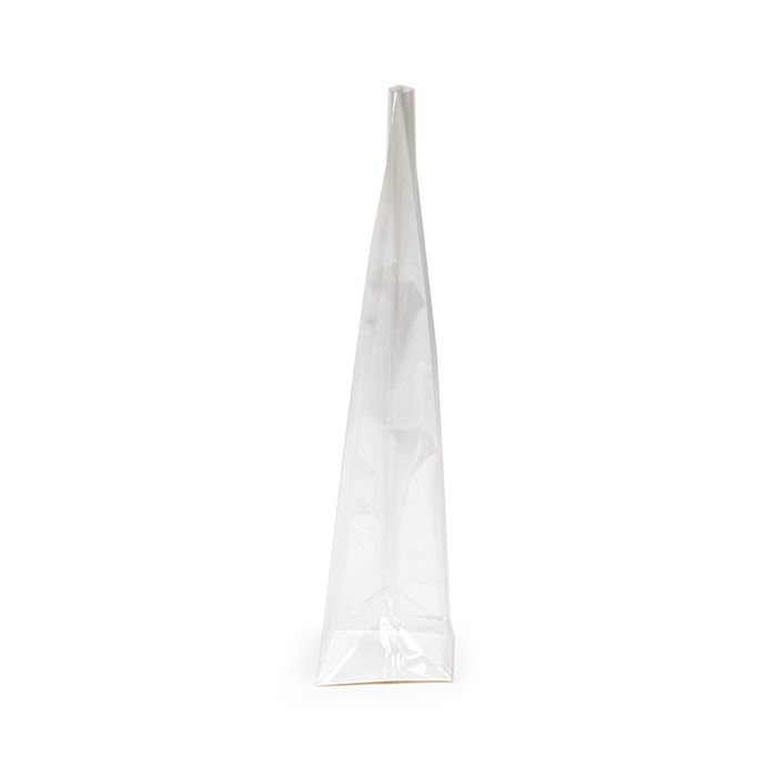 Doypack en kraft éco-responsable compostable avec insert papier 5.1x5.1x21 cm - 100 pièces