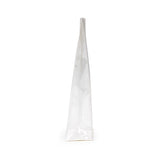 Doypack en kraft éco-responsable compostable avec insert papier 5.1x5.1x21 cm - 100 pièces